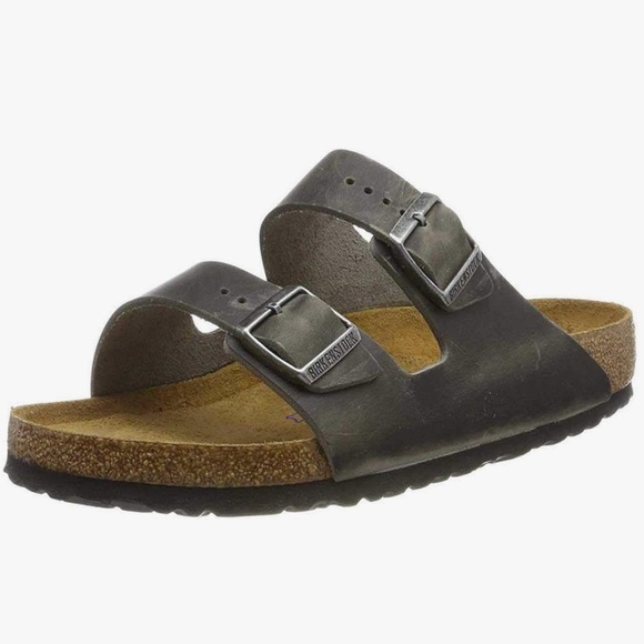 Birkenstock Other - Birkenstock  Arizona mens Dark Gray Slide Sandals